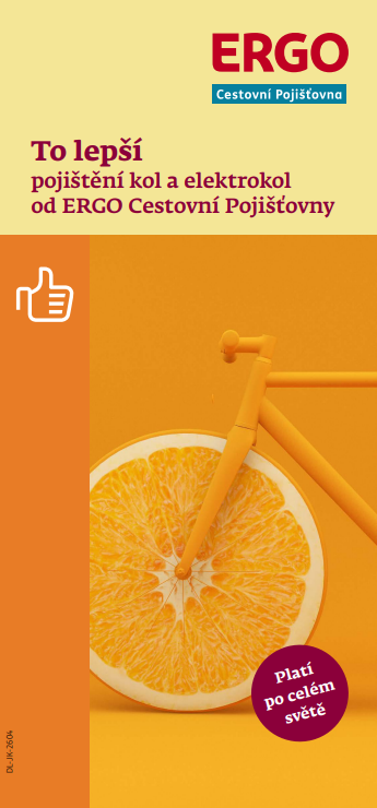 Leták pojištění kol a elektrokol